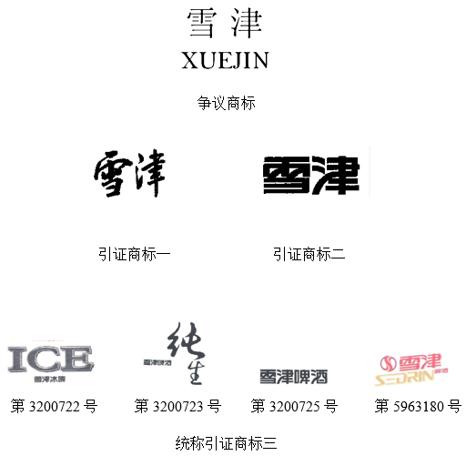 Winning of Second-instance of Administrative Lawsuit against the Trademark “雪津XUEJIN” (Xue Jin in Chinese)